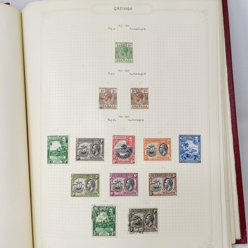 8 - A good Simplex stamp album of Commonwealth stamps, including QVR onwards, including Burma, Cape of G... 