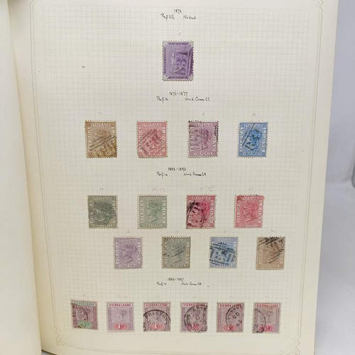 9 - A good Simplex stamp album of Commonwealth stamps, QVR onwards, including Orang Free State, Palestin... 