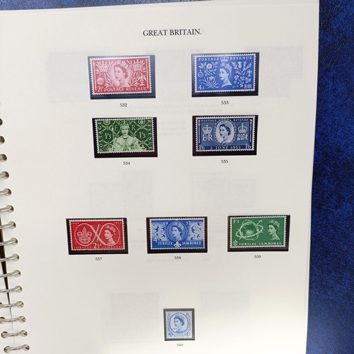 29 - Five Windsor stamp albums, QEIIR 1952 onwards, including commemoratives, booklets, and mini-sheets (... 