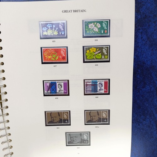 29 - Five Windsor stamp albums, QEIIR 1952 onwards, including commemoratives, booklets, and mini-sheets (... 