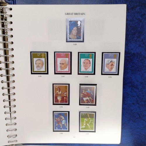 29 - Five Windsor stamp albums, QEIIR 1952 onwards, including commemoratives, booklets, and mini-sheets (... 