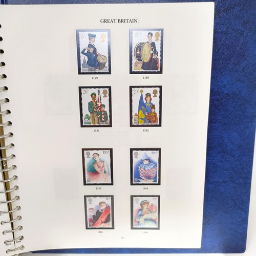 29 - Five Windsor stamp albums, QEIIR 1952 onwards, including commemoratives, booklets, and mini-sheets (... 