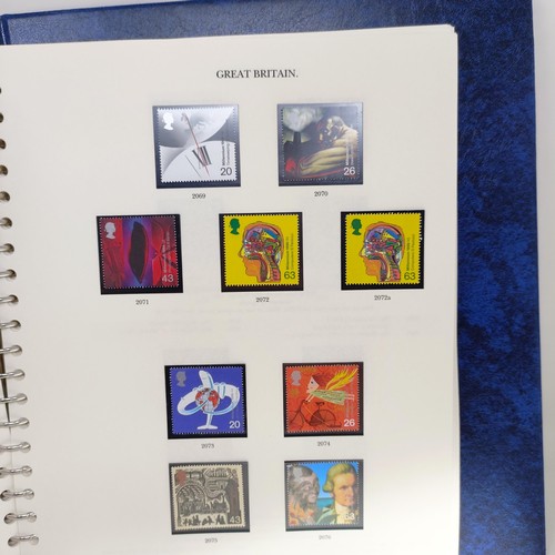 29 - Five Windsor stamp albums, QEIIR 1952 onwards, including commemoratives, booklets, and mini-sheets (... 