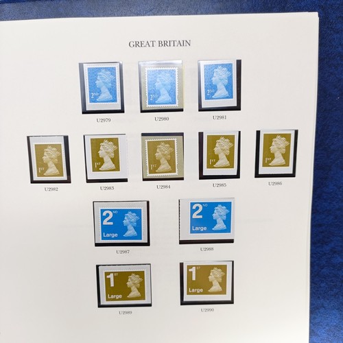 29 - Five Windsor stamp albums, QEIIR 1952 onwards, including commemoratives, booklets, and mini-sheets (... 