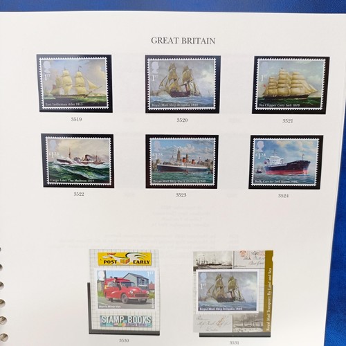 30 - Four Windsor stamp albums, QEIIR commemoratives, mini-sheets and others, 2010 onwards (4)