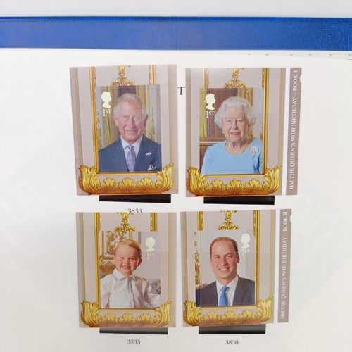 30 - Four Windsor stamp albums, QEIIR commemoratives, mini-sheets and others, 2010 onwards (4)