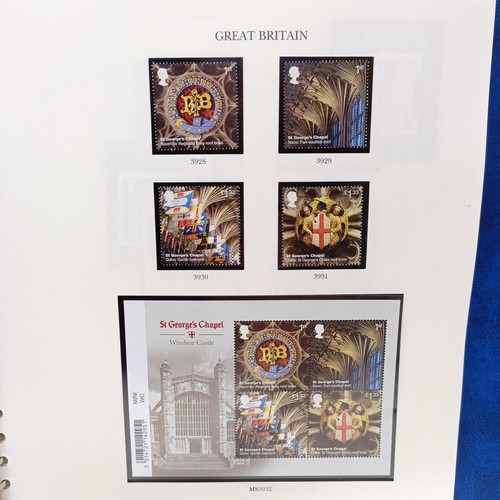 30 - Four Windsor stamp albums, QEIIR commemoratives, mini-sheets and others, 2010 onwards (4)