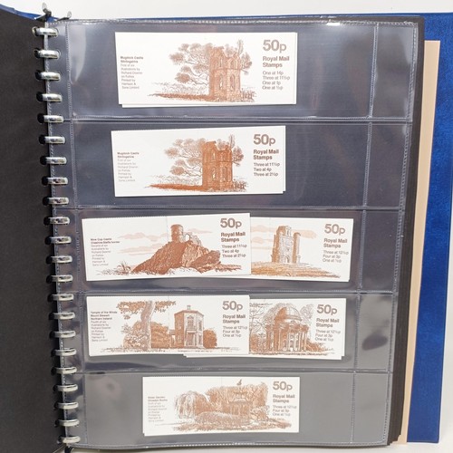 38 - A large group of assorted stamp booklets, including pre-decimal, loose and in albums (box)