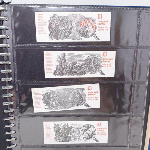 38 - A large group of assorted stamp booklets, including pre-decimal, loose and in albums (box)