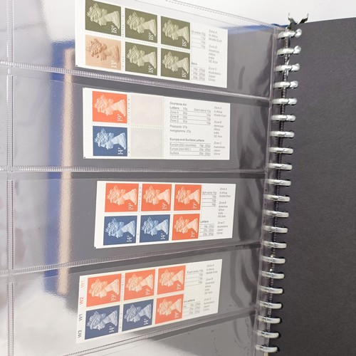 38 - A large group of assorted stamp booklets, including pre-decimal, loose and in albums (box)