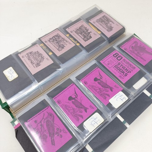 38 - A large group of assorted stamp booklets, including pre-decimal, loose and in albums (box)