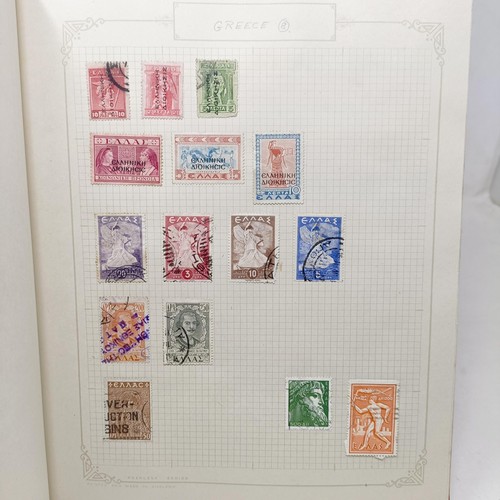 58 - A group of assorted world stamps, in two albums, others loose, and assorted presentation packs (box)