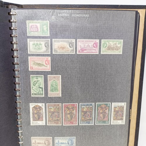 62 - A collection of world stamps, in six Netto stock books, and four other albums (box)