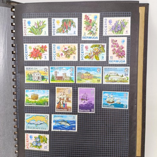 62 - A collection of world stamps, in six Netto stock books, and four other albums (box)