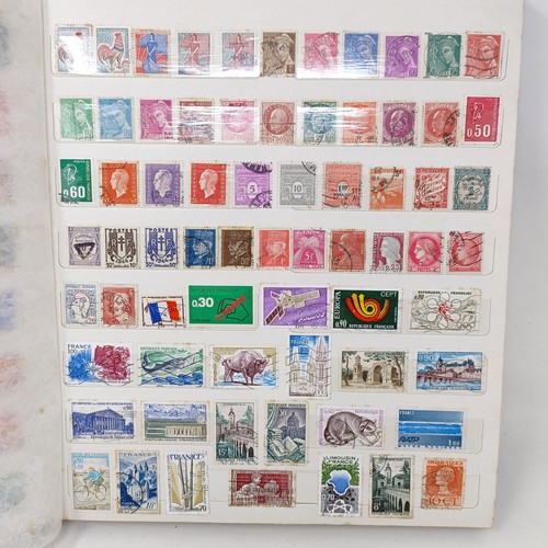 62 - A collection of world stamps, in six Netto stock books, and four other albums (box)