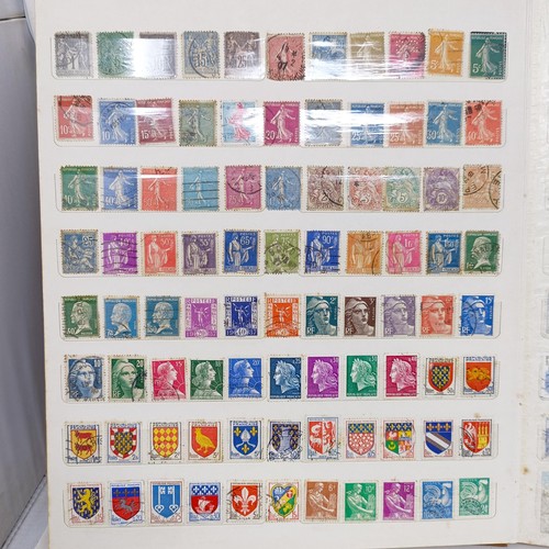 62 - A collection of world stamps, in six Netto stock books, and four other albums (box)