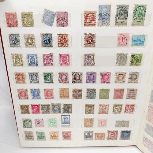 62 - A collection of world stamps, in six Netto stock books, and four other albums (box)