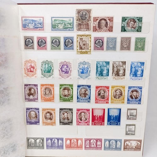 62 - A collection of world stamps, in six Netto stock books, and four other albums (box)