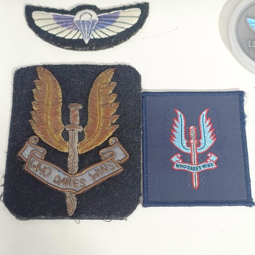 234 - A group of SAS related insignia and items (qty)