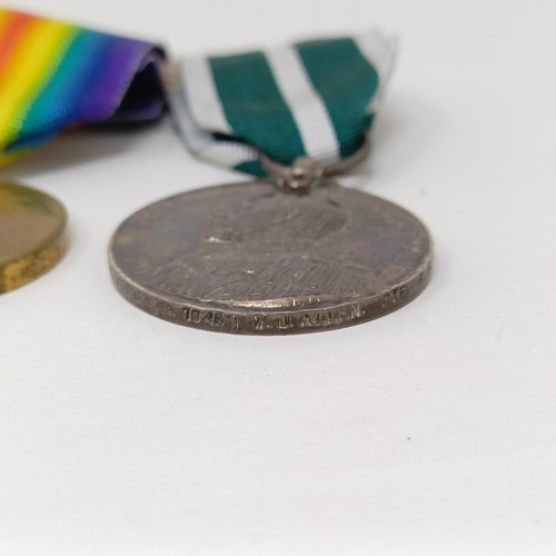 155 - A group of four medals, comprising a 1914-15 Star trio, and a LS & GC Medal, awarded to CH 13318 Pte... 