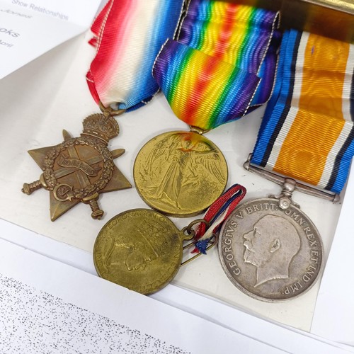 219 - A 1914-15 Star trio, awarded to 1120 Pte W W Carter 6/Bn AIF, a Shire of Traralgon 1880 medallion, a... 