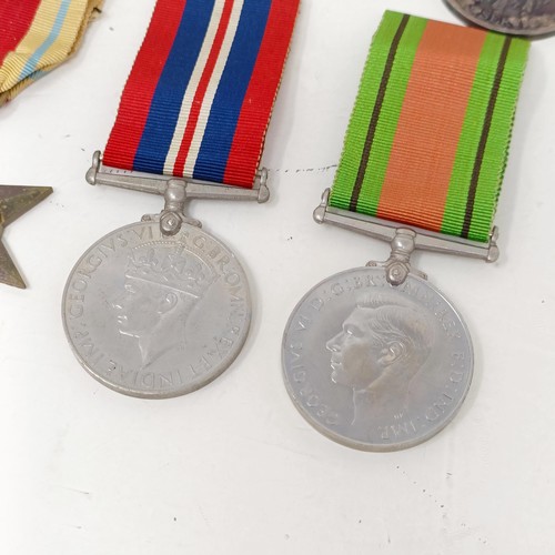 240 - A group of assorted WWII Medals and Stars