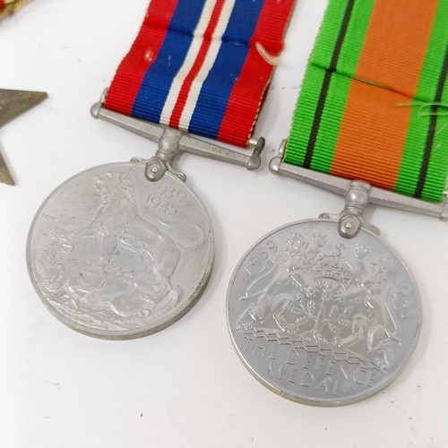 240 - A group of assorted WWII Medals and Stars