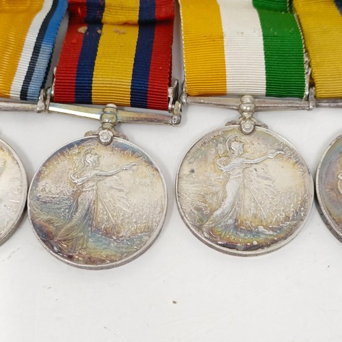 248 - A group of six medals, comprising a Queen's Sudan 1896 Medal, a Khedives Sudan 1896 Medal, a Queen's... 