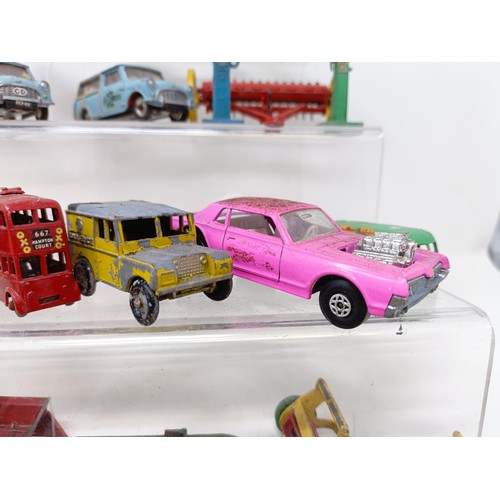 440 - Assorted playworn toy cars