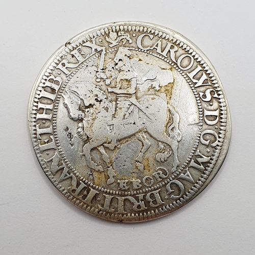 102 - A Charles I half crown, York Mint