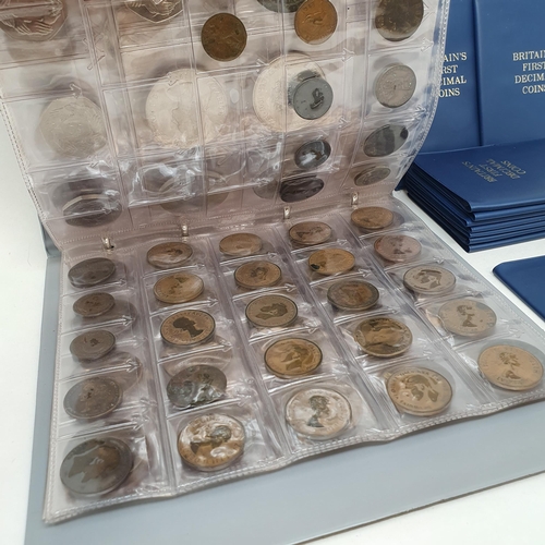 128 - Assorted commemorative crowns and other coins