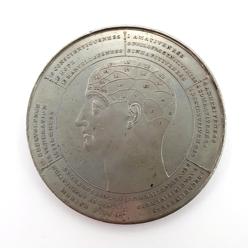 134 - A Thomason Phrenology medallion