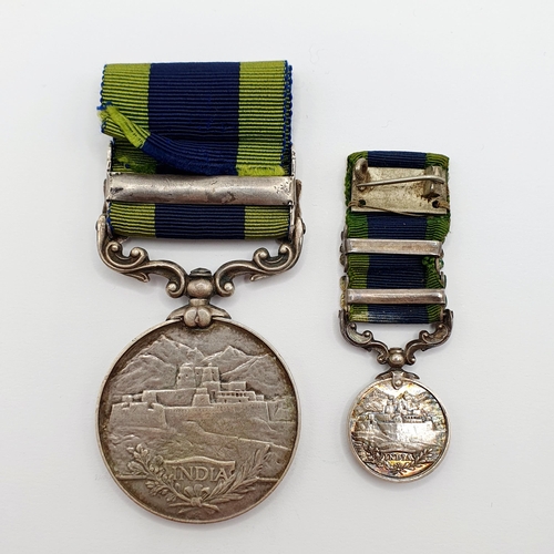 162 - An India General Service Medal, with Afghanistan NWF 1919 clasp, awarded to 9569 Pte J C Matthews Du... 