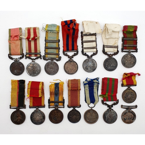 170 - A large group of assorted miniature medals