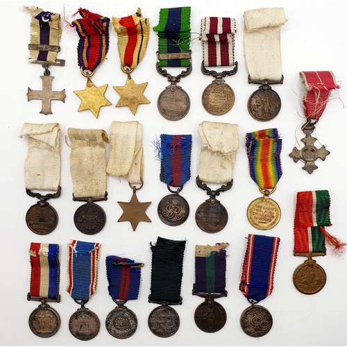 174 - A group of assorted miniature medals