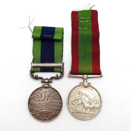 182 - An Indian Service Medal, awarded to 18572 Gnr Saidullah Khan RA, with a North West Frontier 1930-31 ... 