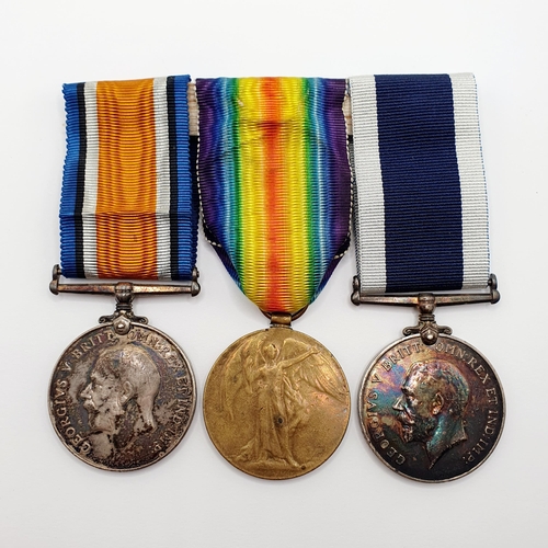 183 - A group of three medals, comprising a LS & GC Medal, and a pair of WWI medals, awarded to Ply 19270 ... 