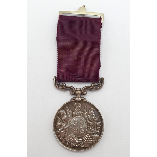 216 - A LS & GC Medal, awarded to 18366 Gunr H Barker RA