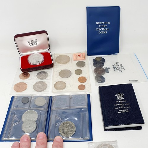 93 - Assorted commemorative and other coins