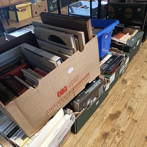 336A - A large group of assorted books (18 boxes)