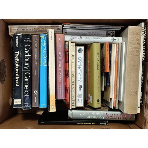 336A - A large group of assorted books (18 boxes)