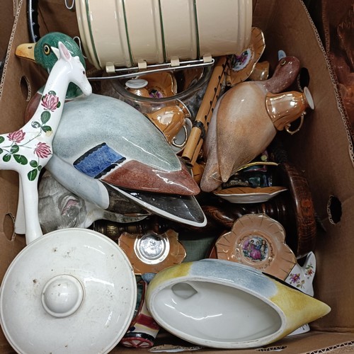 394B - Assorted ceramics, metalwares and other items (qty)