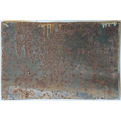 1025 - An Ask for Nut Brown Tobacco enamel sign, 50.5 x 77.5 cm