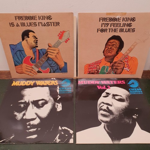 407 - Muddy Waters, I’m Ready, vinyl LP record, and assorted other Blues records  
Provenance: From a larg... 