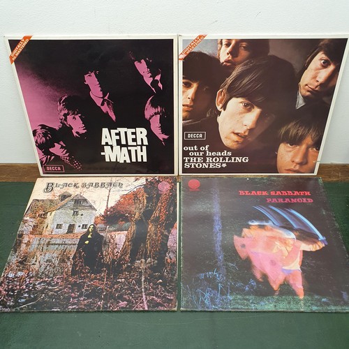 410 - Black Sabbath, Never Say Die, vinyl LP record, and a good group of assorted other Rock and Pop recor... 