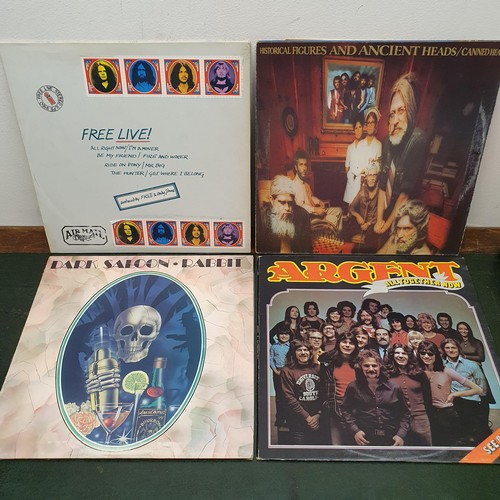 410 - Black Sabbath, Never Say Die, vinyl LP record, and a good group of assorted other Rock and Pop recor... 