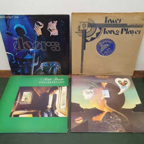 413 - Nick Drake, Bryter Layter, vinyl LP record, and assorted other vinyl records 
Provenance: From a lar... 