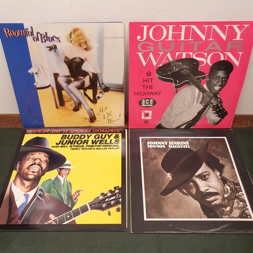 418 - Magic Slim, Highway is my Home, vinyl LP record, and assorted other Blues records Provenance: From a... 