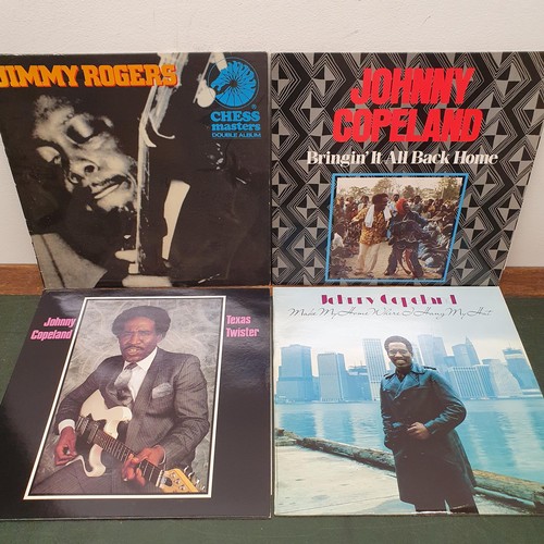 418 - Magic Slim, Highway is my Home, vinyl LP record, and assorted other Blues records Provenance: From a... 