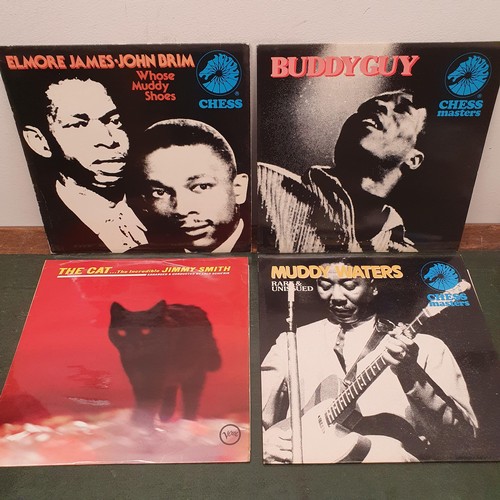 418 - Magic Slim, Highway is my Home, vinyl LP record, and assorted other Blues records Provenance: From a... 